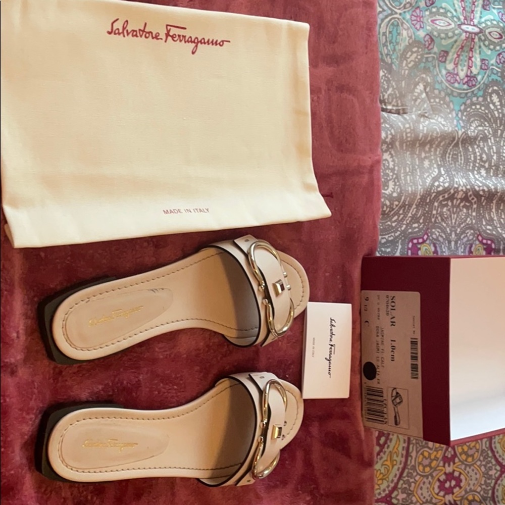 Beautiful Ferragamo slipper I only wear it once